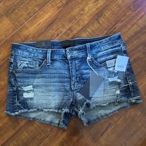 Buckle black Women’s Distressed Denim Jean Shorts
